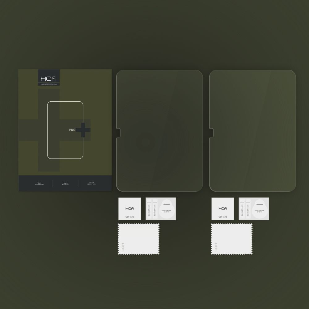 Szkło hartowane, szybka, zabezpieczenie ekranu, ochrona wyświetlacza Hofi Glass Pro+ do iPad 10 gen. 2022, 2 sztuki